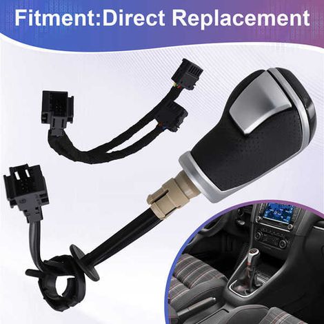 Passend für Volkswagen Golf Mk6 Mk7, Passat B7 B8, Tiguan MK2 LED-Schaltknauf (1/4)