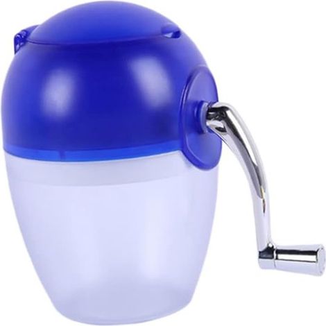 Manual - Manivela - Batidora - Trituradora de hielo - No necesita electricidad - Azul (1/5)