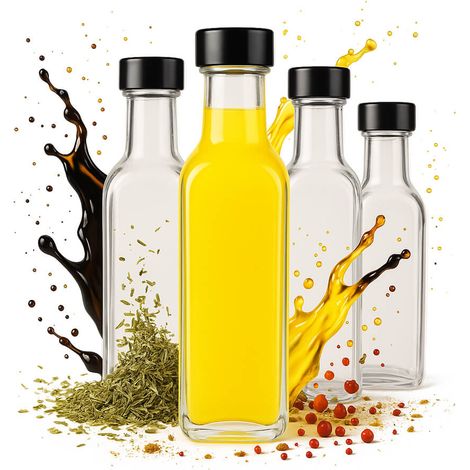50x MARASCA Flasche 100ML GPI Verschluss für MOONLIGHT Weinglasflaschen (1/5)