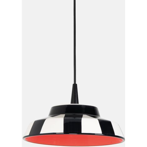 Circus Lampada a Sospensione LED 8W 2700K 645lm in Ceramica Made in Italy Diametro 24 cm Colore Rosso Design Modulare per Interni IP40