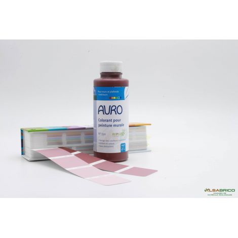 Colorant pour peinture blanche AURO n°330, Rouge Perse -