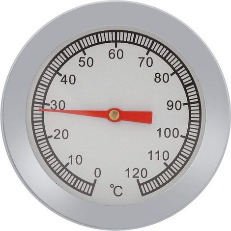 Thermometer, BBQ Pizza Grill Thermometer Temperature Gauge 120℃ for Barbecue Cooking