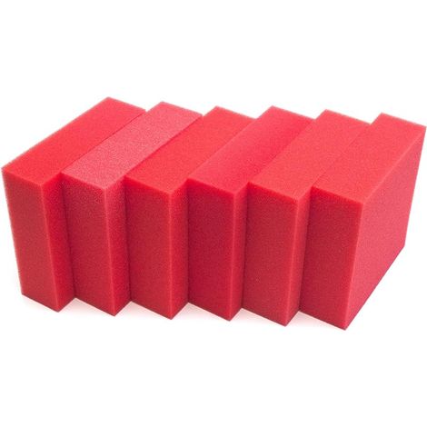 Compatible Remplacement Excellent Mousseux Filtration Eponge Convient pour Oase Biotec 5/10/30 (Paquet de 6)