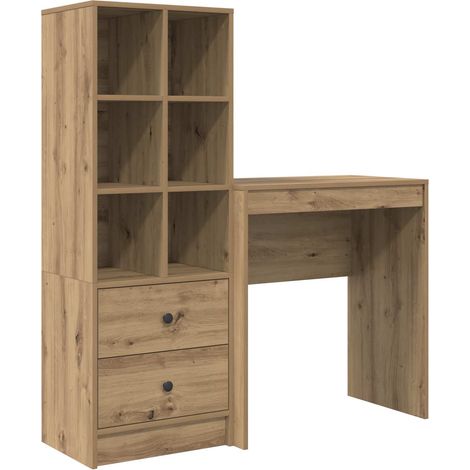 Maison Exclusive - Schreibtisch mit Schubladen mit Regal 2 pcs Ar