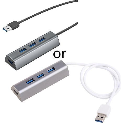 Multi-USB-C 3.0 4-Port-Splitter-Highspeed-Hub-Adapter für PC und Laptop (1/5)