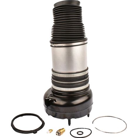 Sospensione pneumatica in gomma resistente, altezza: 25 cm, capacità di carico: 227 kg, pressione di esercizio: 5-10 PSI, compatibile con berline di lusso (1/5)