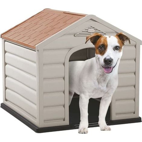 LIT POUR CHIEN HAPPY HOUSE L61xP68xH58 cm (1/6)