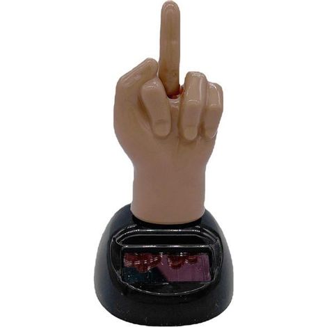 Figurine de voiture solaire, figurine de voiture à poser sur les doigts, figurine de tableau de bord, voiture dansante décorative à énergie solaire, jouet de bureau inclus (1/5)
