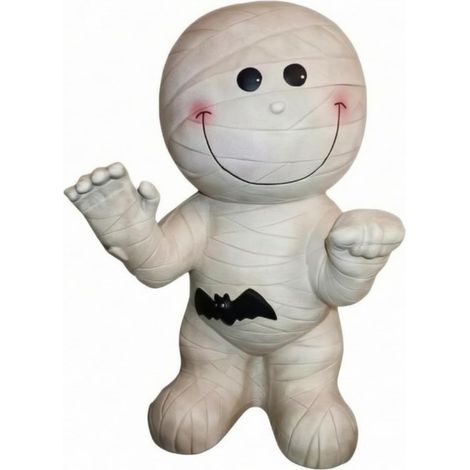 Mumienfigur, niedliche Mumiendeko mit Fledermausmotiv – eine tolle Überraschung für Groß und Klein (1/5)