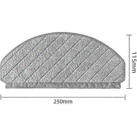 Accesorios de repuesto compatibles para la aspiradora robot Ecovacs Deebot T10/t10 Turbo: paño de mopa (5 unidades) + NFR (Edición 0619). (1/4)