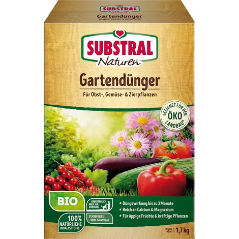 Substral Naturen Gartendünger für Obst-, Gemüse- und Zierpflanzen - 1,7 kg (1/5)