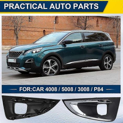 Cadre de feu antibrouillard et décoration de pare-chocs pour Peugeot 4008, 5008, 3008 et P84 (côté droit) (1/5)
