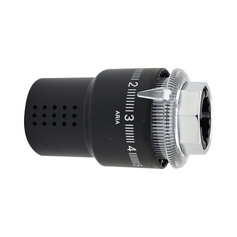 TESTA TERMOSTATICA ARIA C/SENSORE LIQUIDO- Nero M30 x 1,5- SR- pezzi 1