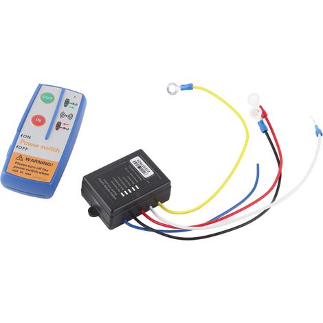 Kit émetteur-récepteur de télécommande sans fil pour treuil électrique 12 V pour camion, VTT et SUV (1/5)