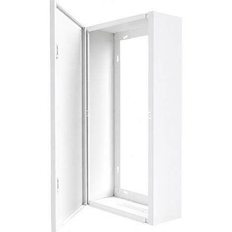 Atole – Coffret électrique nu 13 modules en acier blanc – H. utile 610 mm – Installation rapide et facile – Compatible toutes marques (1/5)