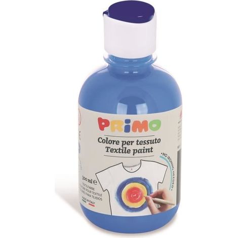 Textile Flacon Peinture Acrylique 300 ml Bouchon Flux Control cyan 501