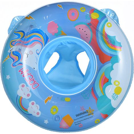 Bouée gonflable pour bébé, anneau de natation avec siège flottant pour enfants de 3 à 5 ans. Jouet gonflable pour piscine. (1/5)