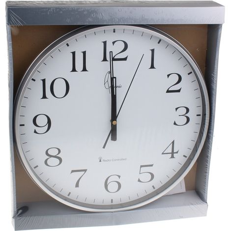 Audiosonic - reloj de pared radiocontrolado - wr671dcf - 5404028402030