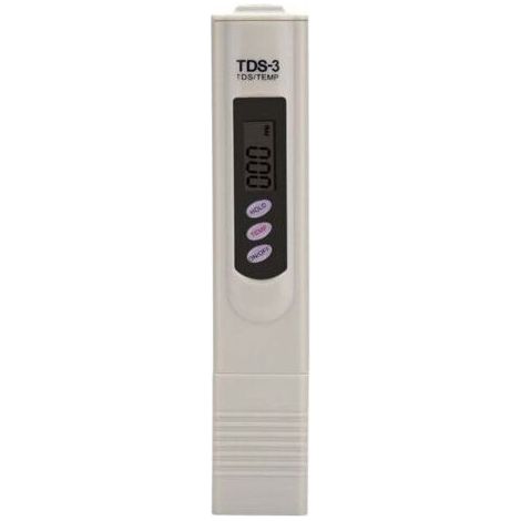 Testeur TDS Ulisem, compteur numérique multifonction, testeur professionnel de qualité de l'eau, testeur de pureté, débitmètre 0-9990 ppm avec écran LCD pour eau du robinet et aquarium (1/4)