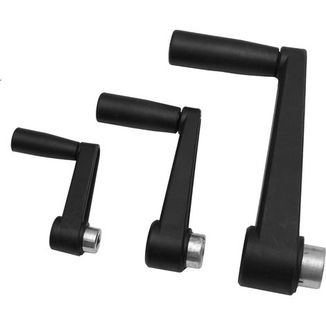 Handkurbel Drehkurbel Stellgriff Vierkant Kurbelgriff Handgriff Maschinenkurbel 10 x 10 mm (1/4)