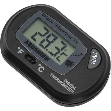 LCD-Aquariumthermometer – Temperaturanzeige – Wasserdicht – Für Kühlschrank/Aquarium (1/5)
