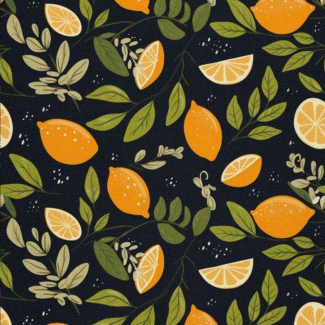 Tela decorativa para exteriores Oxford - Motivo frutal  DX6897 (1/5)