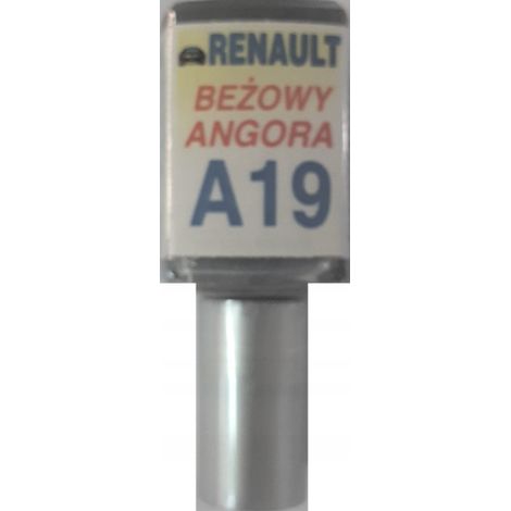 Retouches de peinture beige angora pour Renault A19 (rayures) (1/5)