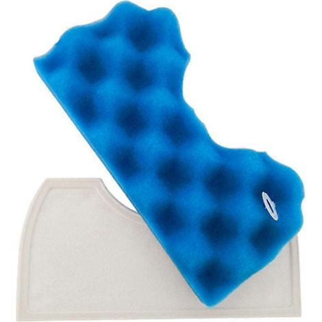 Blaues Schwammfilter-Set für Samsung Staubsauger DJ97-01040C (1/4)