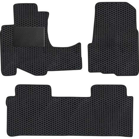 HO034EVAPOD - Juego completo de alfombrillas de EVA para coche, aptas para Honda CR-V 2002-2006 con caja de cambios automática (con refuerzo adicional). (1/5)