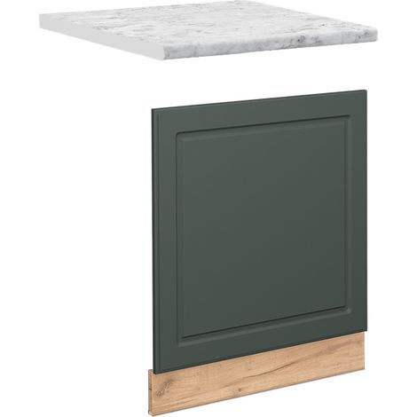 Façade Fame-Line, Vert Or Campagne, 60 cm , PT Marbre, Vicco