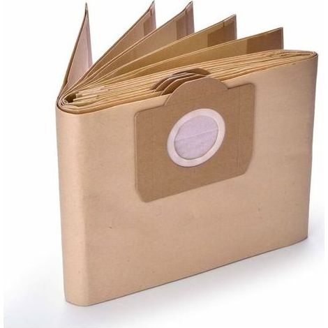 Accessoires sacs filtrants papier 5 pièces pour aspirateur eau poussière Karcher WD3 MV3 WD3P WD3 Premium (1/5)