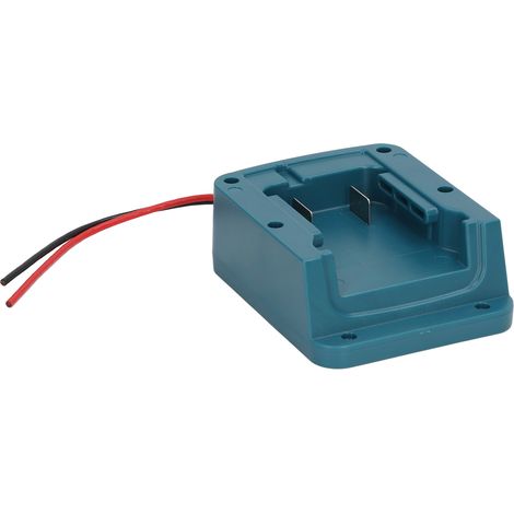 Akkuadapter aus ABS mit einfacher Verkabelung, festem Stromanschluss und 30-A-Sicherung für RC-Autos und Roboter (14,4–20 V) (1/5)