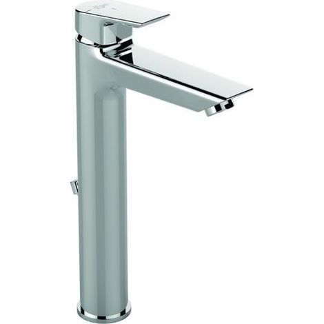 IDEAL STANDARD Tesi mezclador de lavabo elevado sin extraíble sin desagüe automático cromo (1/4)