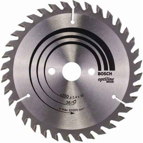 Bosch Lama per sega circolare PRO Wood, 150 x 2,4 x 20 mm, T36