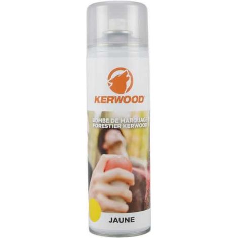 Spray de marquage forestier jaune - Kerwood (1/5)