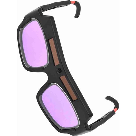 Lunettes de soudage de protection à assombrissement automatique solaire pour soudage à l'arc argon (1/5)