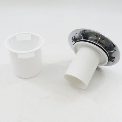 Bonde de Douche, Couvercle de vidange de Douche,Capot Bonde Universelle, Prise de Douche Chromé, Remplacement de Couvercle de Prise de Drain de Douche (1/4)