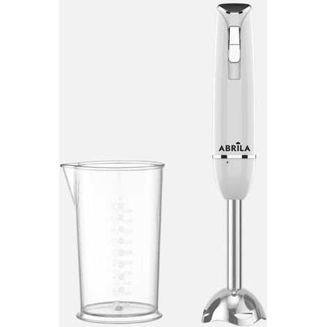 Batidora de mano duquesa 800w dc blanco 2vel c/vaso cuchilla acero inox.brazo desmontable y ergonomico 36x6,5x6,5cm