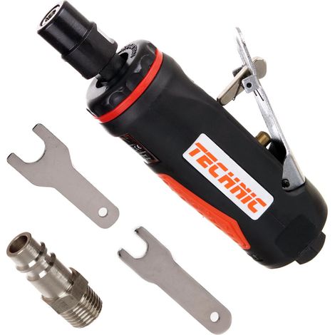 Amoladora neumática recta, mango de 6 mm, 25000 rpm (1/5)