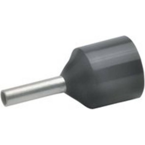 Klauke 4328 Capocorda 1.5 mm² Parzialmente isolato Nero 100 pz. (1/2)