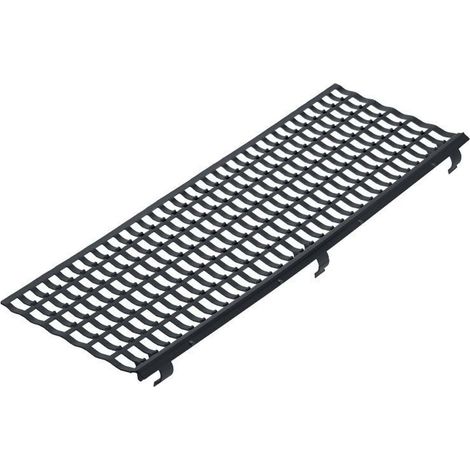 INEFA Grillage stop-feuilles Ø100-160mm, 100cm 1 pièce, Protection de gouttières contre les feuilles mortes: Noir