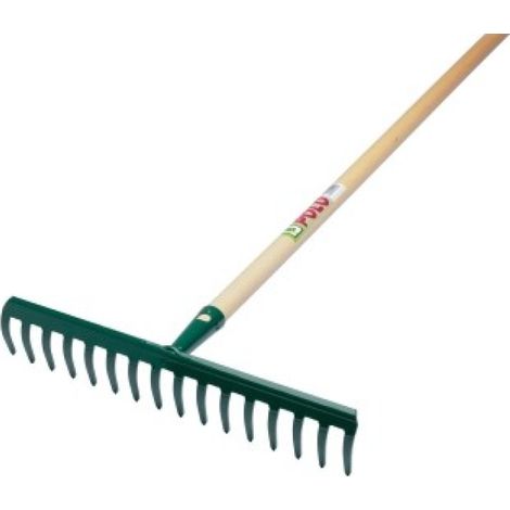 RASTRILLO JARDIN 16 PUAS 40 CM