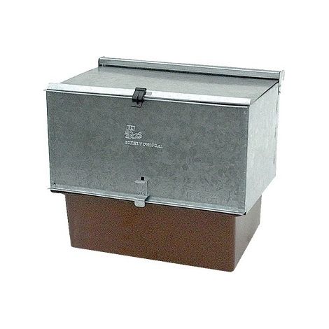 Nid extrieur berceau avec une cuvette profonde brun