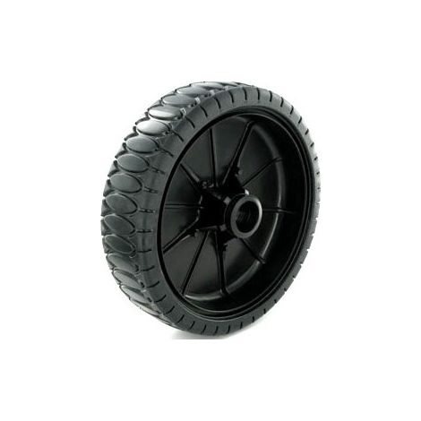 Roue arrière Ø 210mm pour tondeuse – Compatible GGP, Castelgarden, Stiga – Modèles jusqu'en 2010 – Pour terrains accidentés