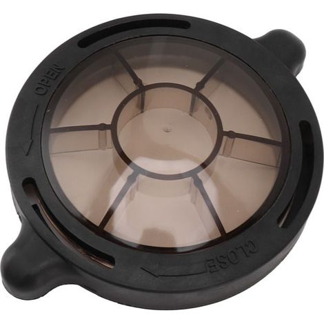Couvercle de pompe de piscine - OMABETA - Compatible Super II - PVC - Transparent - Scellé (1/5)