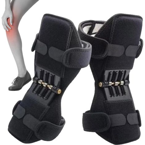 Attelle De Genou De Randonnée,Genouillères de Soutien articulaire, stabilisateur d'articulation du Genou, Booster de Protection pour améliorer l'exercice, Booster de Protection de la rotule (1/5)