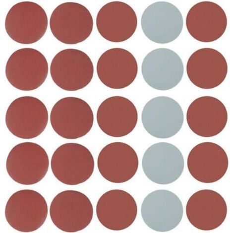 Papier à Poncer 25pcs Coloré 800 1000 1500 2000 3000 Mélanger Poncer Sander Disque Ponçage Papier Tampons Papier abrasif Ensemble de Ponçage pour le Ponçage Polissage Derusting (1/5)