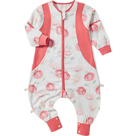 1 gigoteuse Divers accessoire de portail, en fibre de bambou, jambes séparées, motif sous-marin, pour bébé 85–95 cm (1/5)