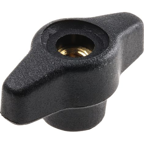 Bouton de serrage RS PRO M6 x 9mm ( Prix pour Paquet de 10 )