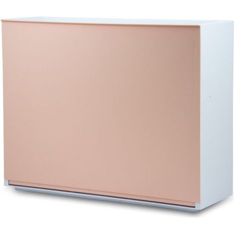Scarpiera Salvaspazio Modulare Liscia Cipria 51,5 x 39 x 16 cm Belli&Forti
